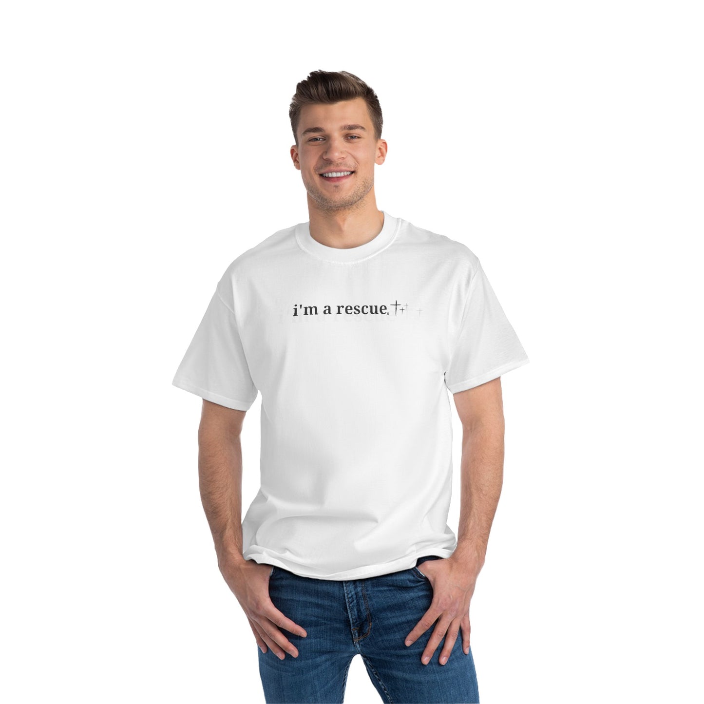 i'm a Rescue T-shirt - state your faith with this comfy Tee