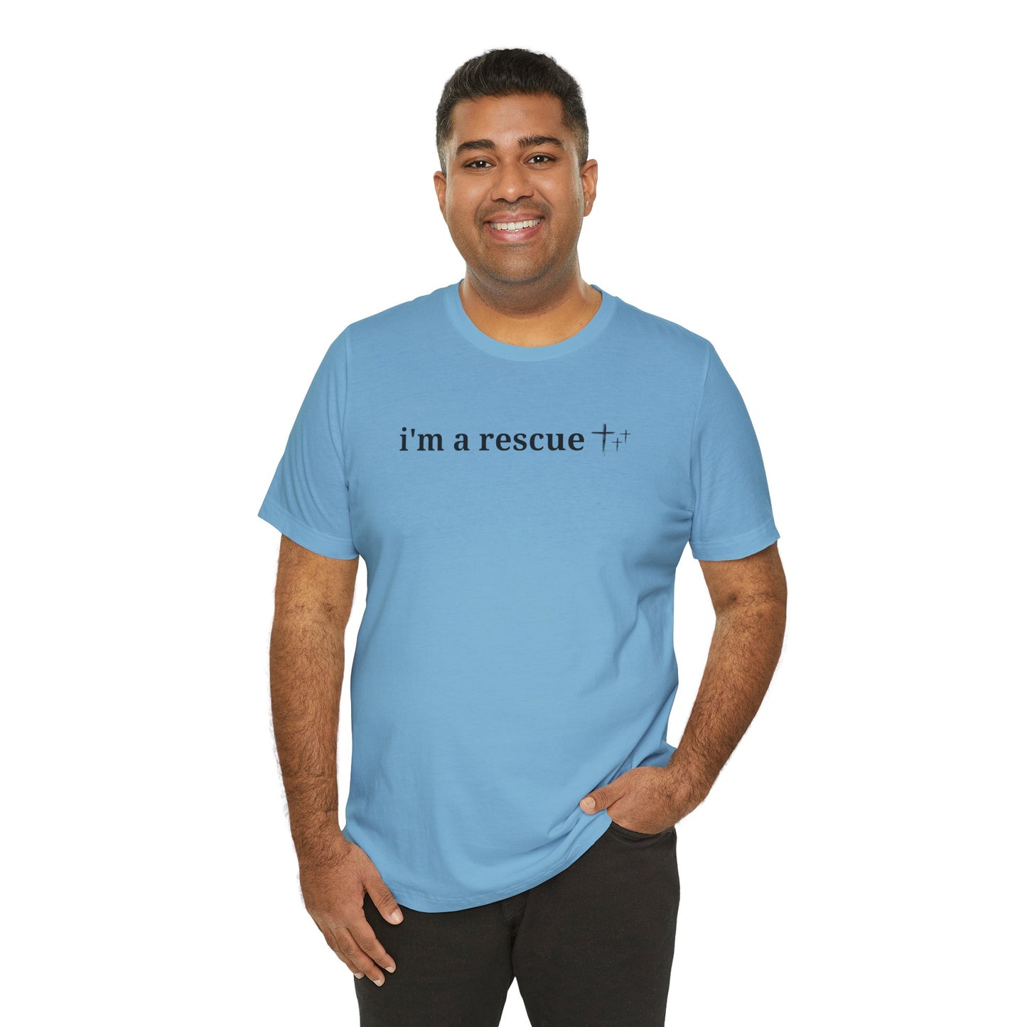 i'm a Rescue T-shirt - state your faith with this comfy Tee