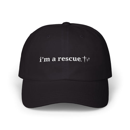 i’m a rescue – Classic Basball Cap | Effortless Style Meets Everyday Comfort