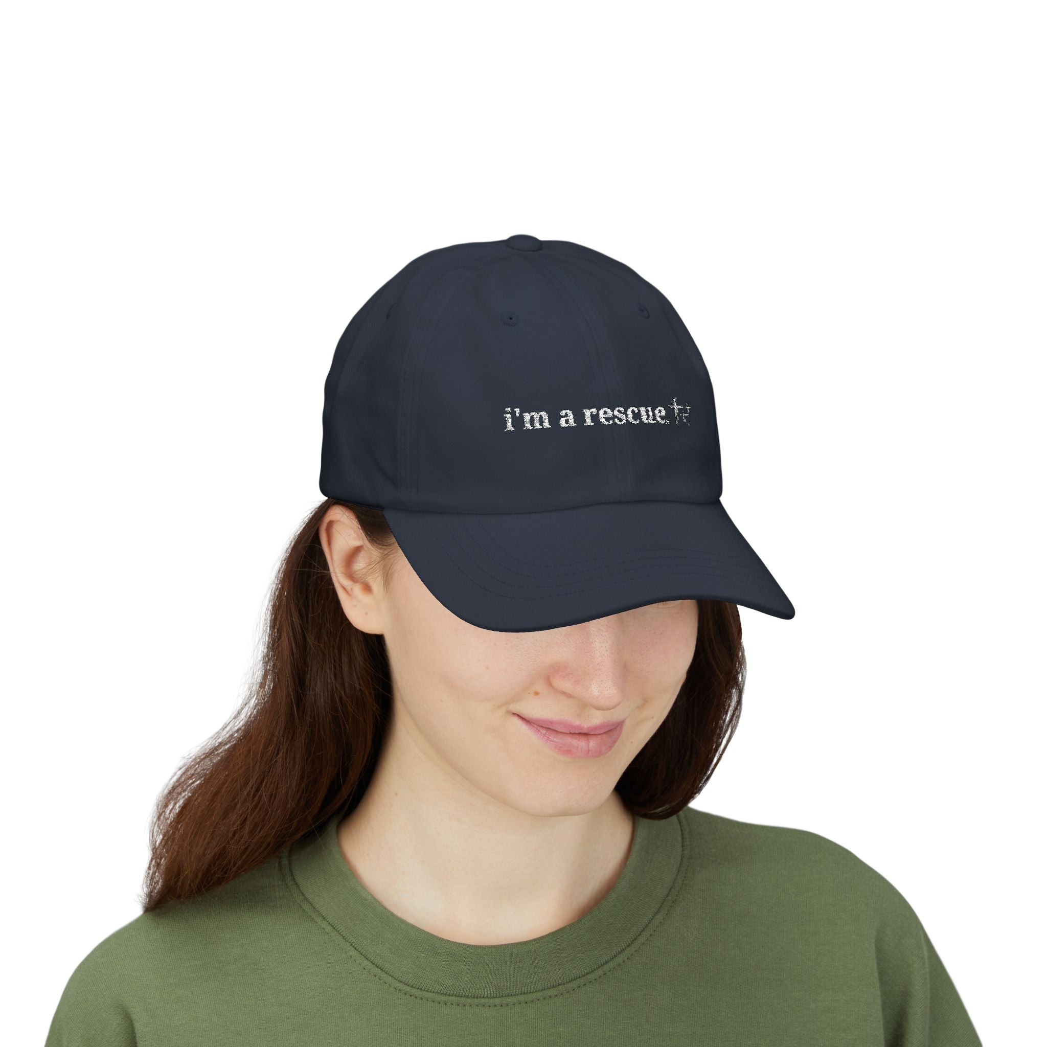 i’m a rescue – Classic Basball Cap | Effortless Style Meets Everyday Comfort