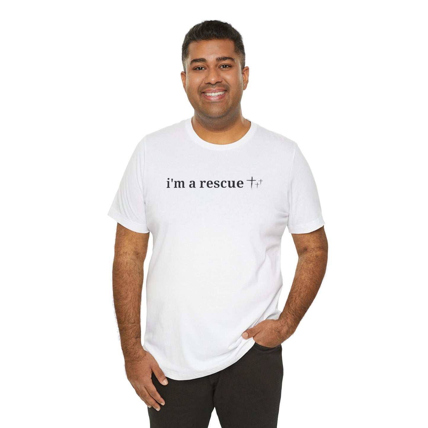 i'm a Rescue T-shirt - state your faith with this comfy Tee