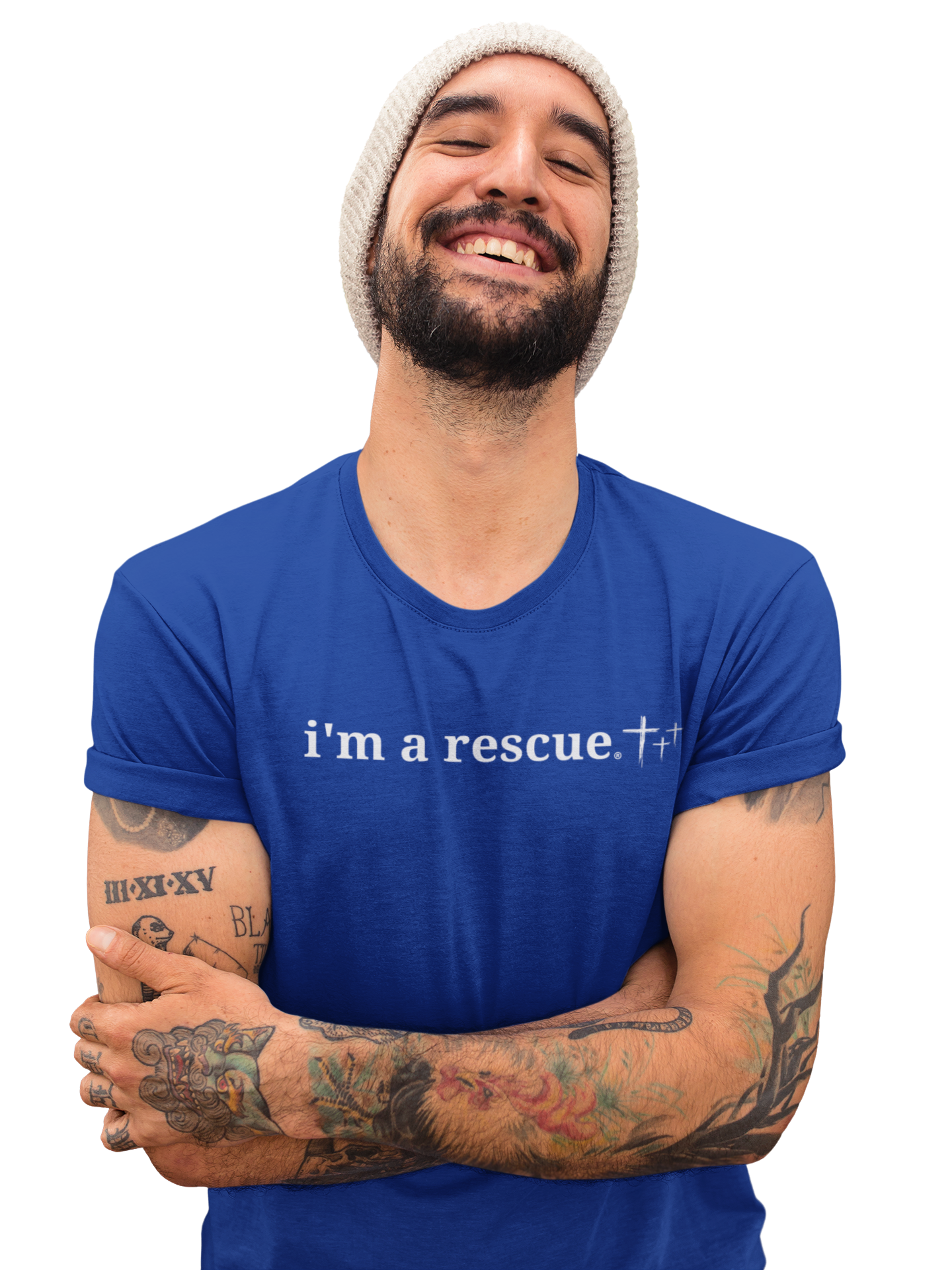 i'm a Rescue T-shirt - state your faith with this comfy Tee